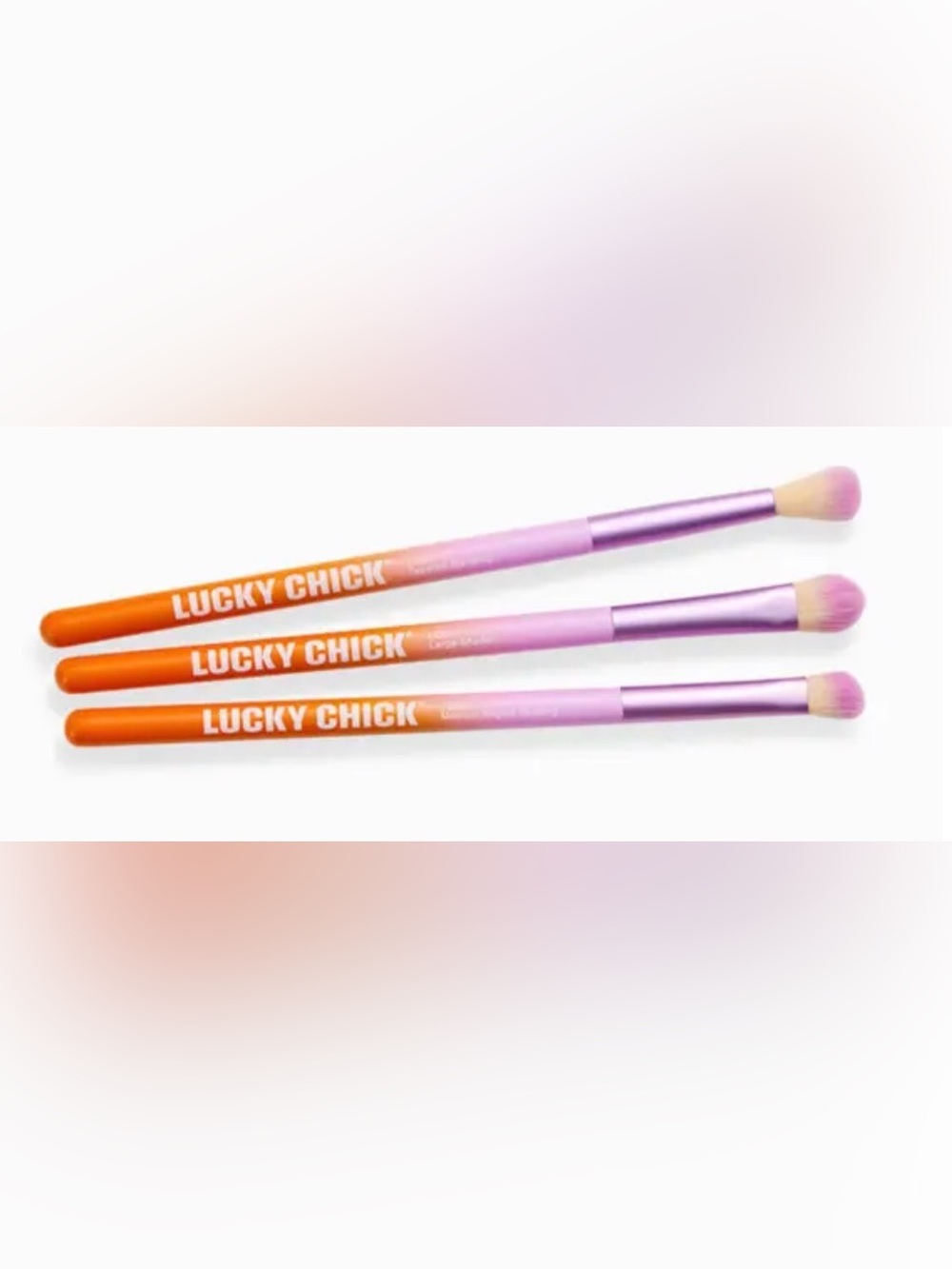 🧡🆕🧡Lucky Chick Eye Love You Brush Set
(Set of 3)